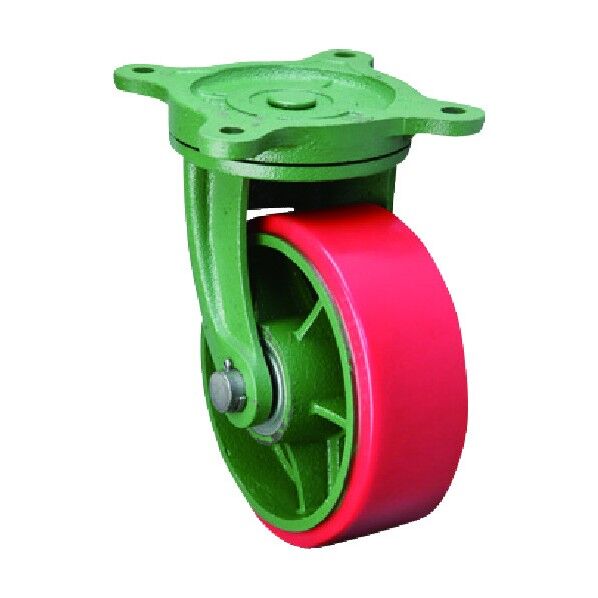 幅広型自在金具付ウレタン車輪 150X50 150X50TBRULB 1点