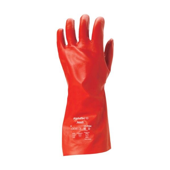 耐溶剤手袋 アルファテック 15-554