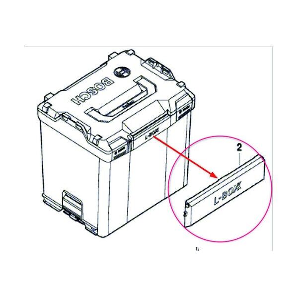 フロントハンドルL-BOXX 45g 1600A0192F