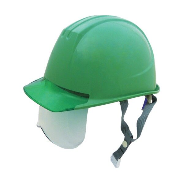 エアライト搭載ヘルメット(シールド面付)