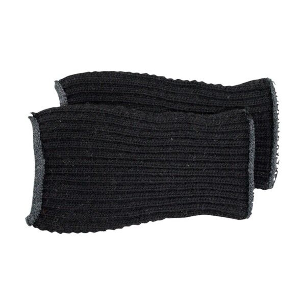 福徳 マモリストカラーニット手甲 黒 3双組 #1740-3PBLK 3双