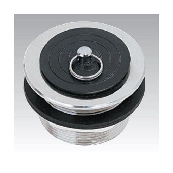 アウス ステンレス製共栓・ゴム栓(外ネジ) D-6SR 40 1個...