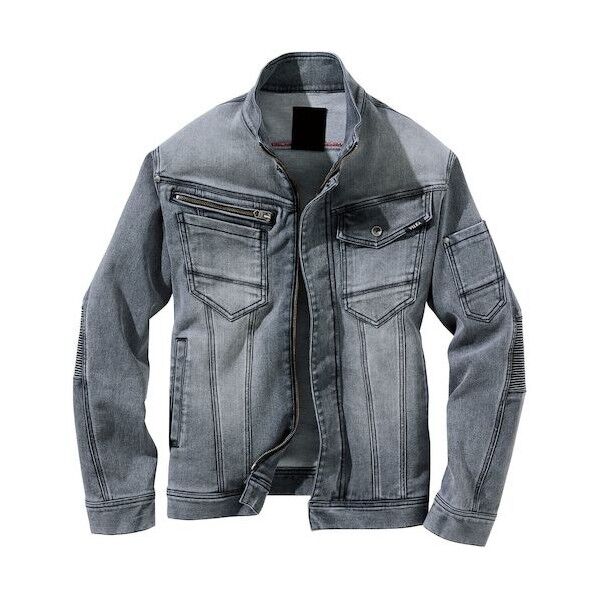 蛇腹ジャケット 3L ライトグレー 1803-3L-71 1点