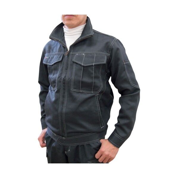 ポリエステル100%ブルゾン チャコール 3L 16100 CH 3L 1枚