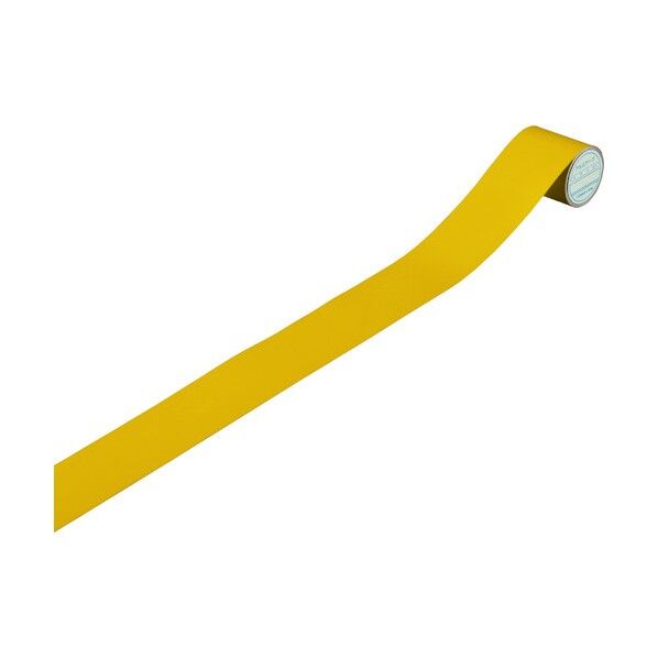 配管識別テープ AH519(小) 黄 50mm×2m 187519 1