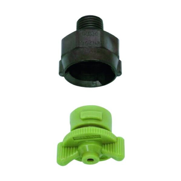 ワンタッチ着脱山形充円錐ノズル INJJX-Yシリーズ 樹脂製 1/8オス 1/8M INJJX 040Y PP(FEPM)+PPS 1点