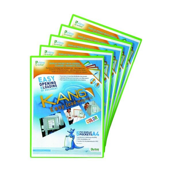 カング イージーロード マグネットタイプ A5 グリーン 194725 5枚