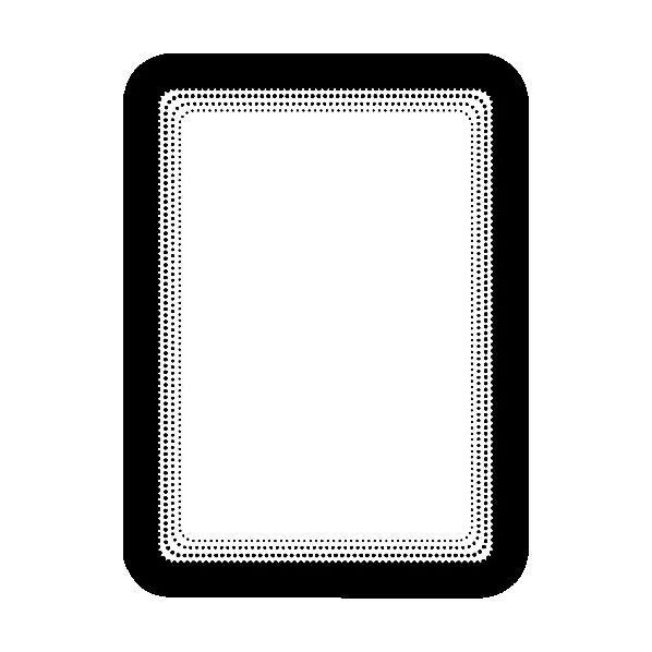 ディスプレイポケット マグネットタイプ A6サイズ ブラック 194937 2枚