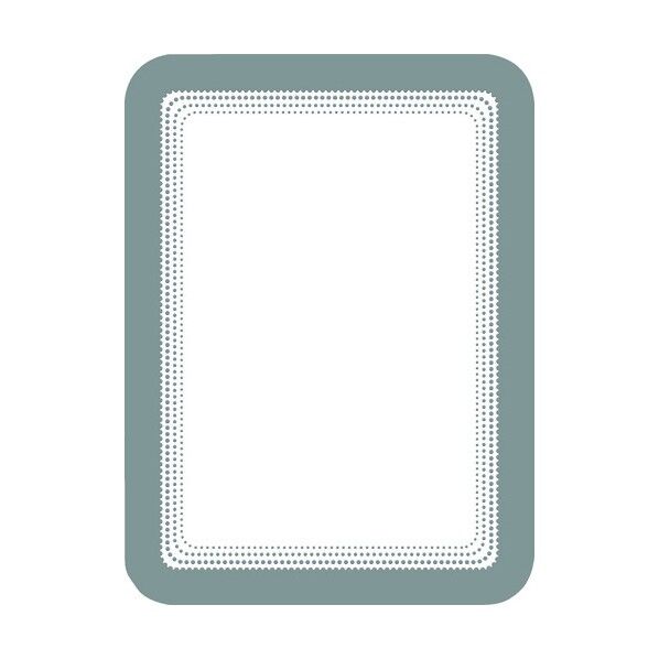 ディスプレイポケット 粘着タイプ A6サイズ グレー 194980 2枚