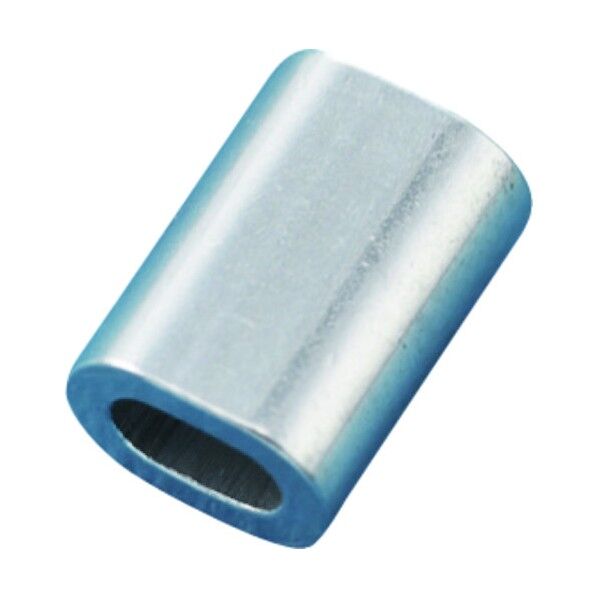 ワイヤロープスリーブ ワイヤー8A ロープ径0.81mmΦ用 安全標識 197051 10個