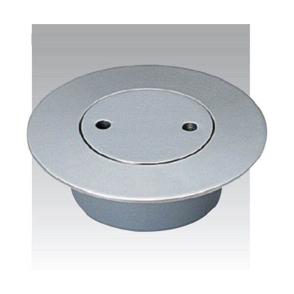 ステンレス製ツバ広掃除口(VP・VU兼用) D-COVTS-PU 40 1個