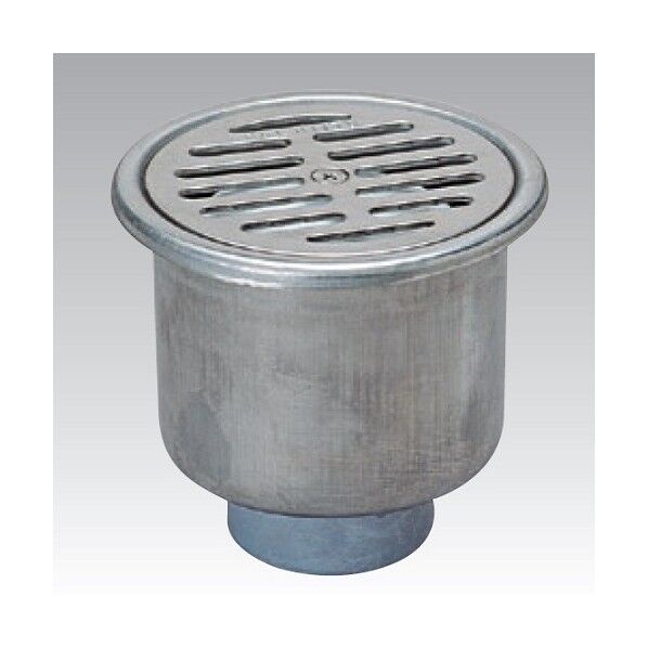 ステンレス製深型ワントラップ(VP・VU・SU兼用) D-38VS-PU 75x40 1個