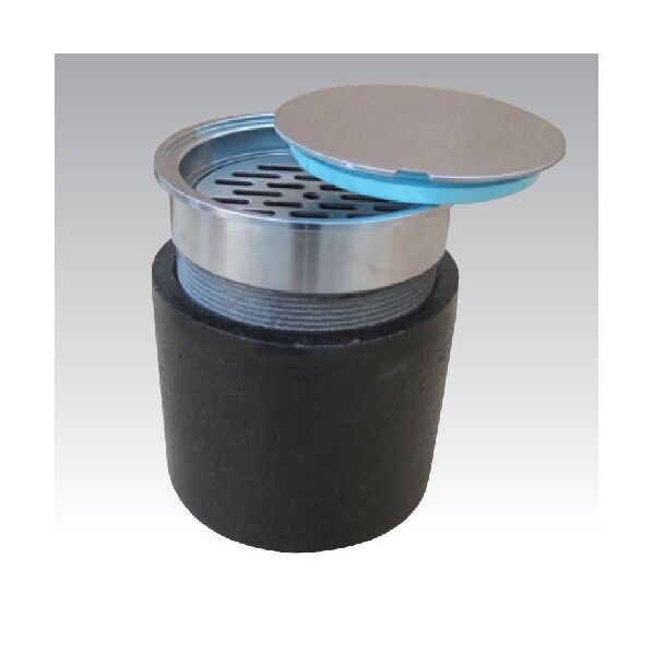 非防水用床排水トラップ掃除口(内部目皿付) D-5A-3CO 1個