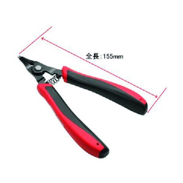 スナップリングプライヤー オープン ストレート 2002000012166 1点