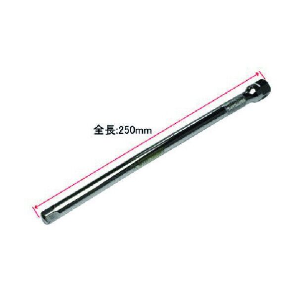 3/8DR エクステンションバーHEXヘッド250MM 2002000024299 1本