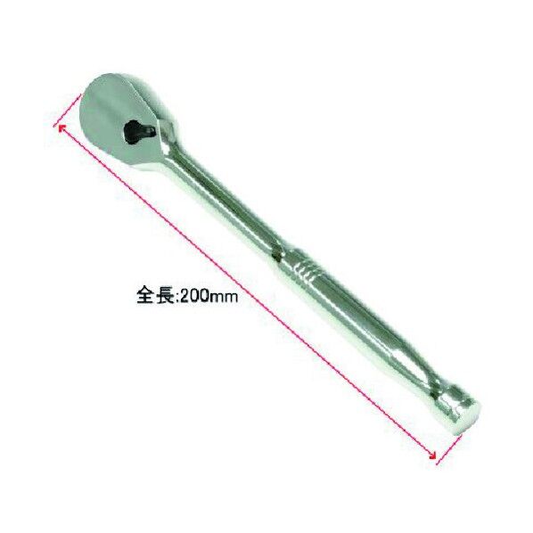 ワールドツール 3/8DR ラチェットハンドル 36T 2002000024626 1個