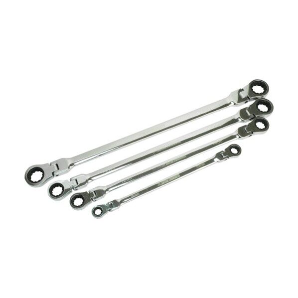 4PC ロングダブルフレックスギアレンチ 2002000022592 4S