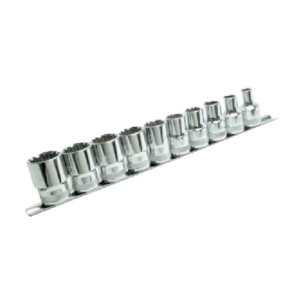 1/2DR 10PC マルチスプライン ソケットセット 2002000016027 10個