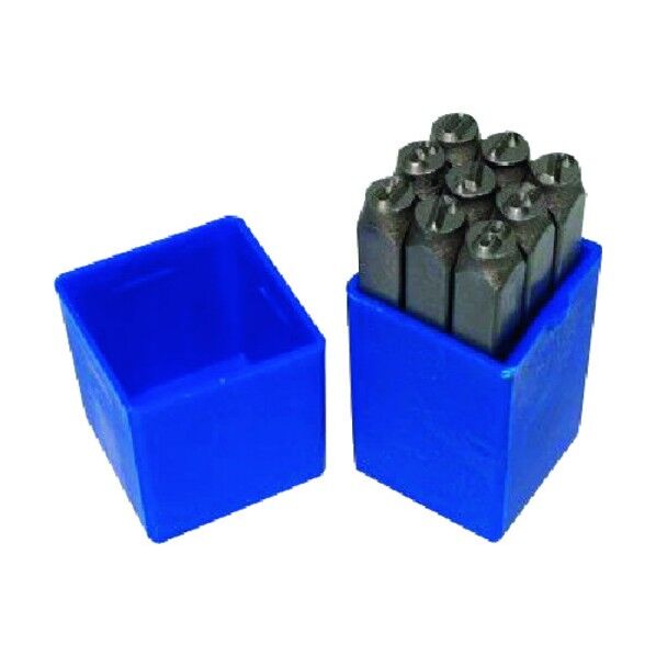 ワールドツール AP 9PC 0~9 スタンプポンチ 2002000006899 9S...