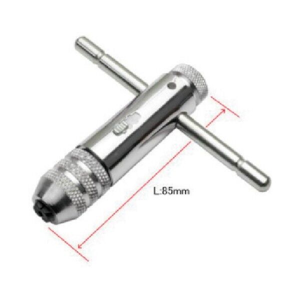 ワールドツール ラチェットタップハンドル M3-M8 02-06820 1点...