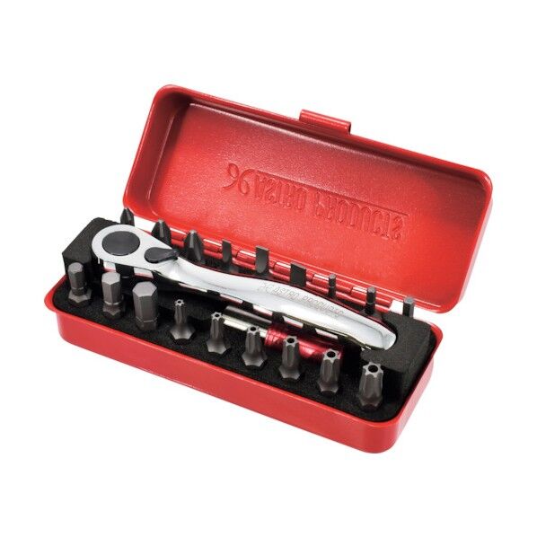 AP ミニビットラチェットセット (20点組) 2002000033659 1点