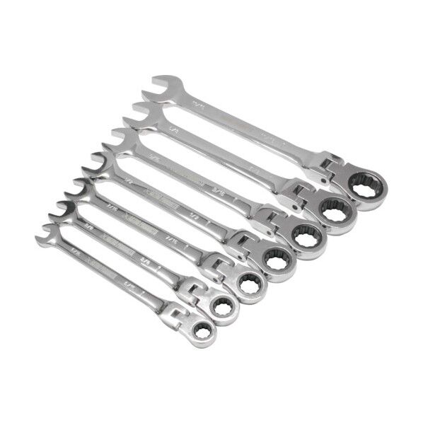 フレキシブルギアレンチセット インチ(7個組) 2002000026408 1点