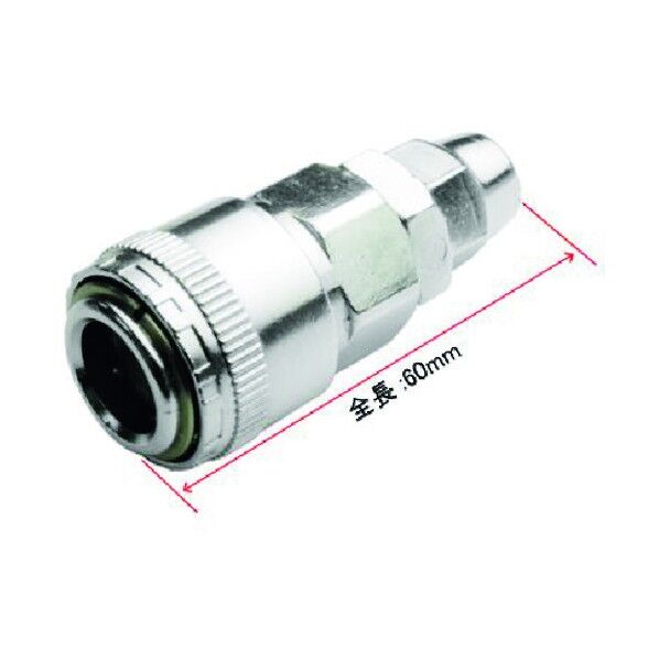 φ6.5×φ10MMホース用 ワンタッチ エアソケット 2004000008903 1点