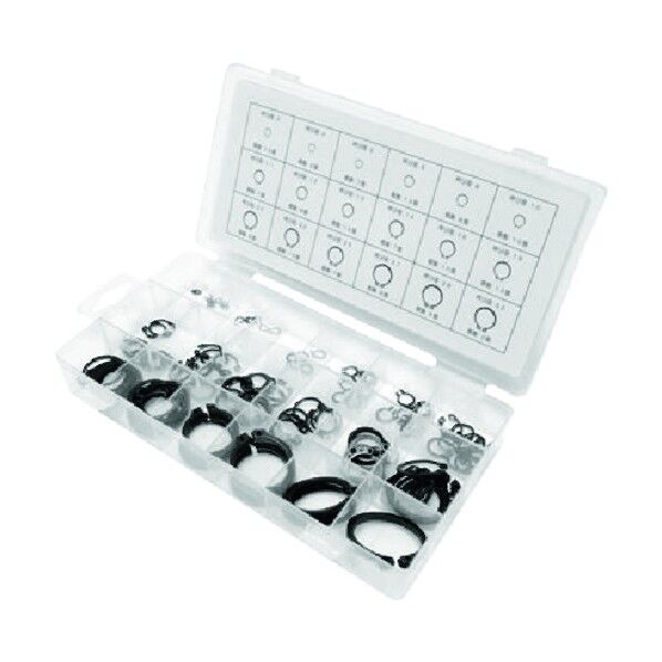 ワールドツール 軸用スナップリング 2007000012253 150個...