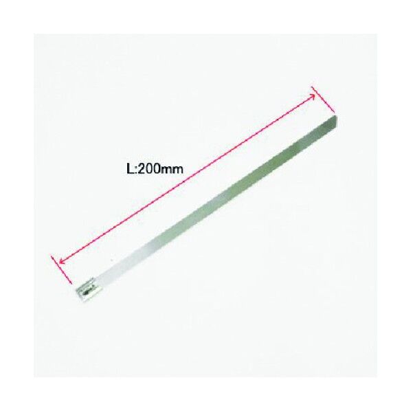 ステンレス結束バンド7.9MM×200MM 2007000012475 10袋
