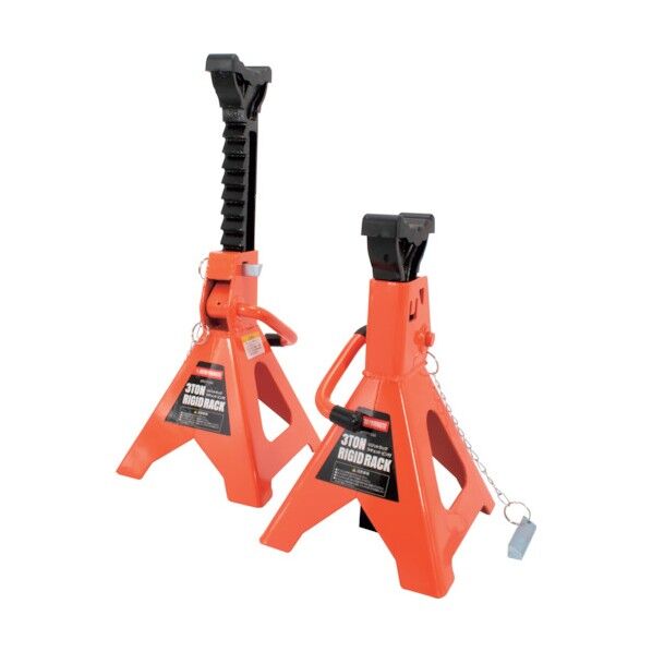 2PC 3TON リジットラック ラチェット ピン付 オレンジ/ブラック 2007000011041 2S