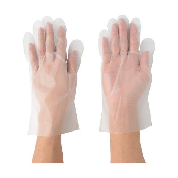 ポリエチレン手袋 フィットタイプ 外エンボス