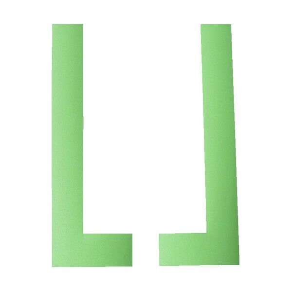 階段用蓄光ステッカー 230×76mm