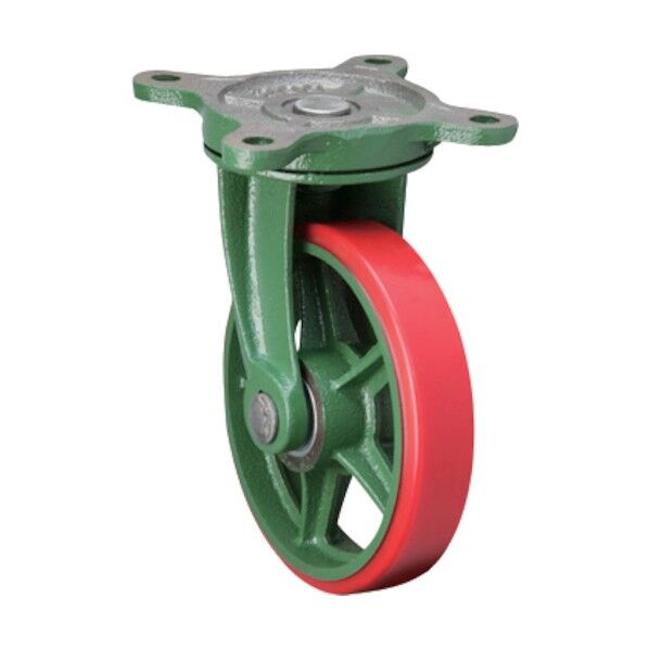 標準型自在金具付ウレタン車輪 200 200BRULB 1点