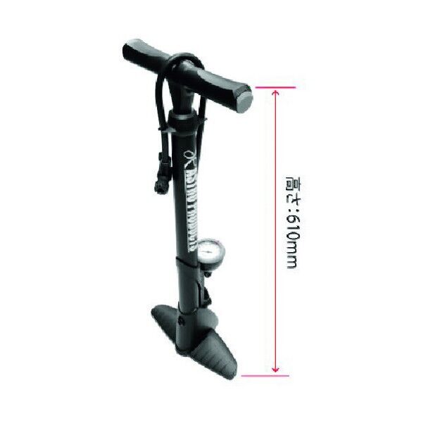 バイシクルフロアポンプ ゲージ付 2016000007473 1点