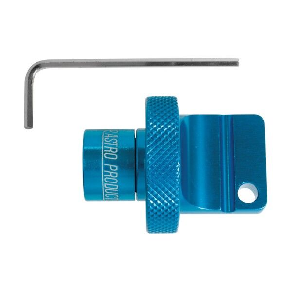ノブ型アルミキーグリップ ブルー 2016000008357 1点