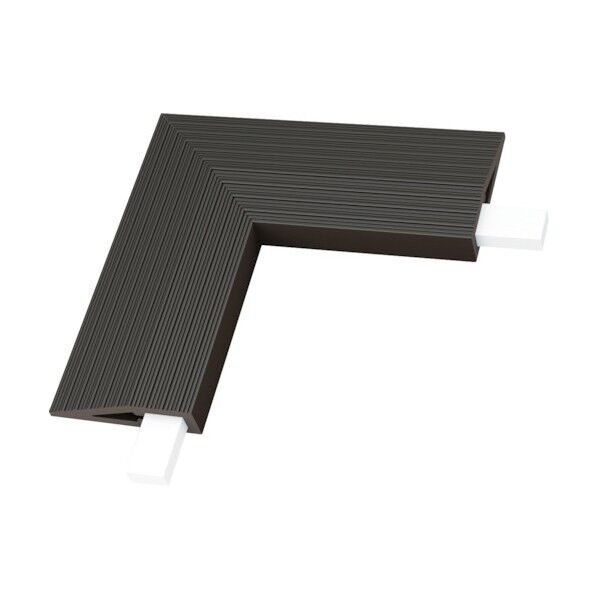 床金物20-431L ソフトエッジ20-431専用コーナー K-19ダークグレー 出隅 20-431L1951 1点