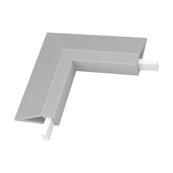 床金物20-432L ソフトエッジ20-432専用コーナー K-19ダークグレー 出隅 20-432L1951 1点
