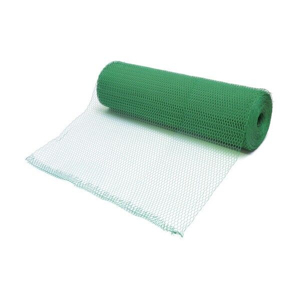 TKHI社 ビニール亀甲金網 ＃20×40mm 910mm×30m グリーン 202555 1個