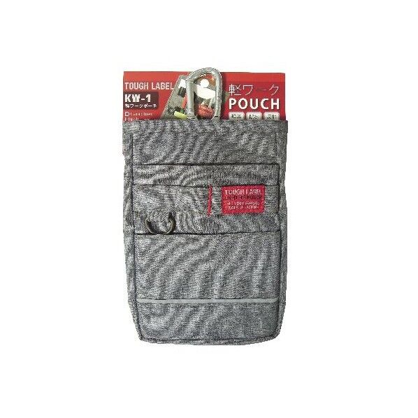 軽ワークポーチ 約(W)120mmx(H)185mmx(D)20mm KW-1 1個