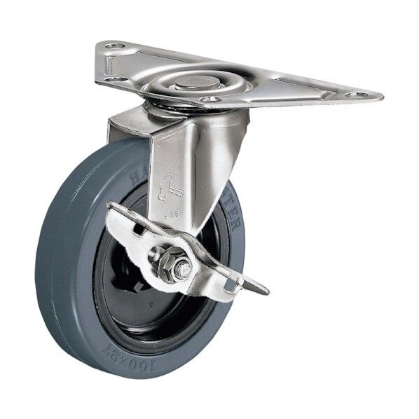 ステンレスコーナーＳＰ付グレーゴム１００ｍｍ 215S0E-RN100 1