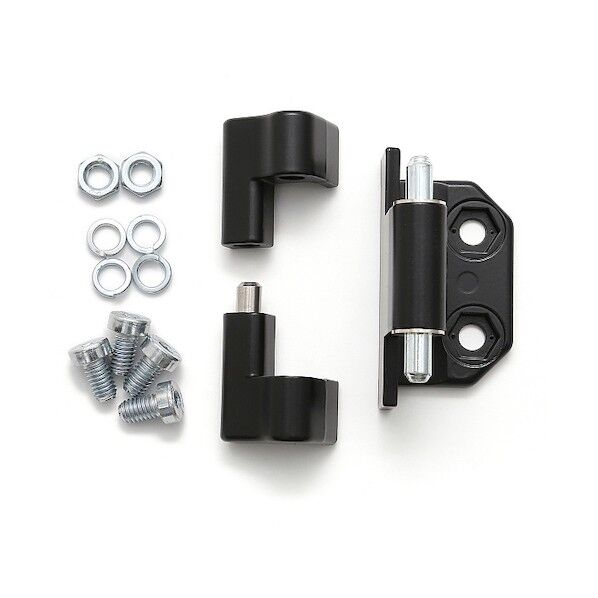 180゜開き連続扉用分割蝶番 212-93型