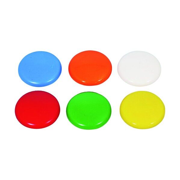 マグネットボタン 40Φ 6色セット