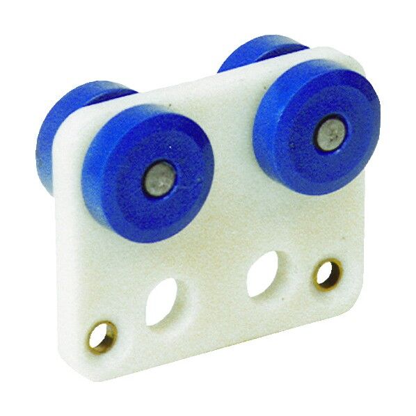 HELM ニコ 21号ドアハンガー用 ガイド吊車 カーテン用 21HE-2WH-CG 1点