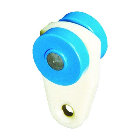 HELM ニコ 21号ドアハンガー用 吊車 カーテン用 145 x 130 x 20 mm 21HE-2WH-C 1点