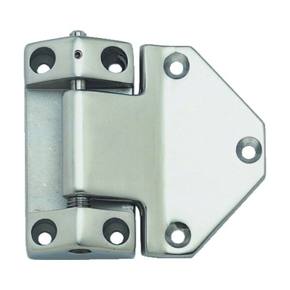 170010688 217-9605180°開きステンレス鋼製高さ調整機能付蝶番