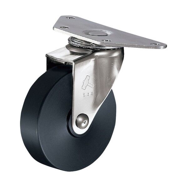 オールステンレスコーナーE型自在MCナイロン車75mm 220S0E-MC75 1