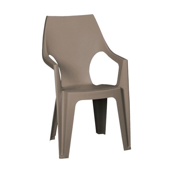 樹脂チェア ダンテ ハイバック ブラウン 221210 1点