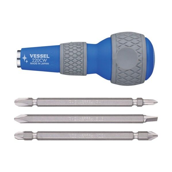 抗菌ボールグリップ 差替ドライバーセット 220CW-3 220CW-3 1点