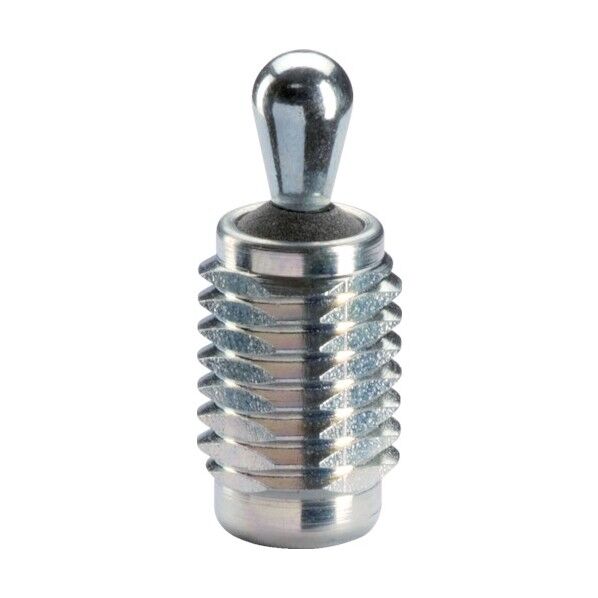 スティールばね付プレッシャー・ピン オネジ、SS、シール付 ねじ径M12 22150.0416 1点