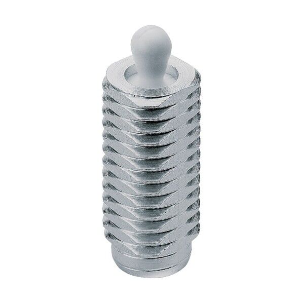 スティールばね付プレッシャー・ピン オネジ、プラ、シール無 22150.0390 1点